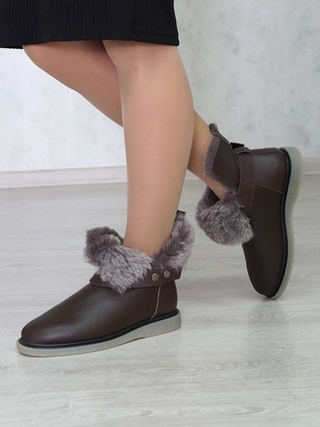 Полусапожки женские зимние