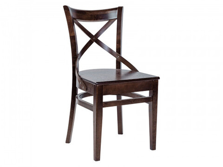 Стул Аврора Соло Венский, Жёсткий, Темный орех