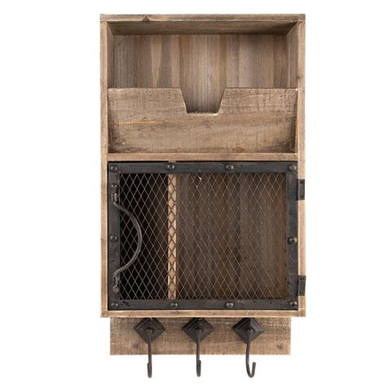 Полка "Тампль" 28x10x50см Дерево,металл