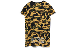 A Bathing Ape Bathing Ape Shark Series Short Sleeved Dresses желтый