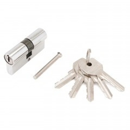 Механизм цилиндровый Стандарт Z.I.60-5K СP 5кл хром англ.кл/кл. (25*10*25)  / 9890