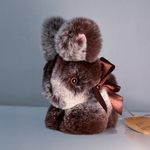 Кролик Тоша маленький (коричневый с белым) - уникальный окрас