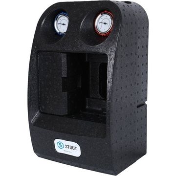 Насосная группа Stout 1" SDG-0038-282501 с теплообменником 28 пластин, без насоса в теплоизоляции