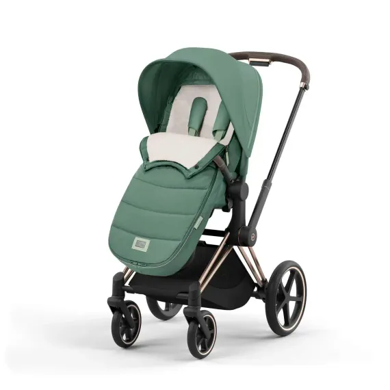 Теплый конверт в коляску Cybex Platinum Footmuff Leaf Green