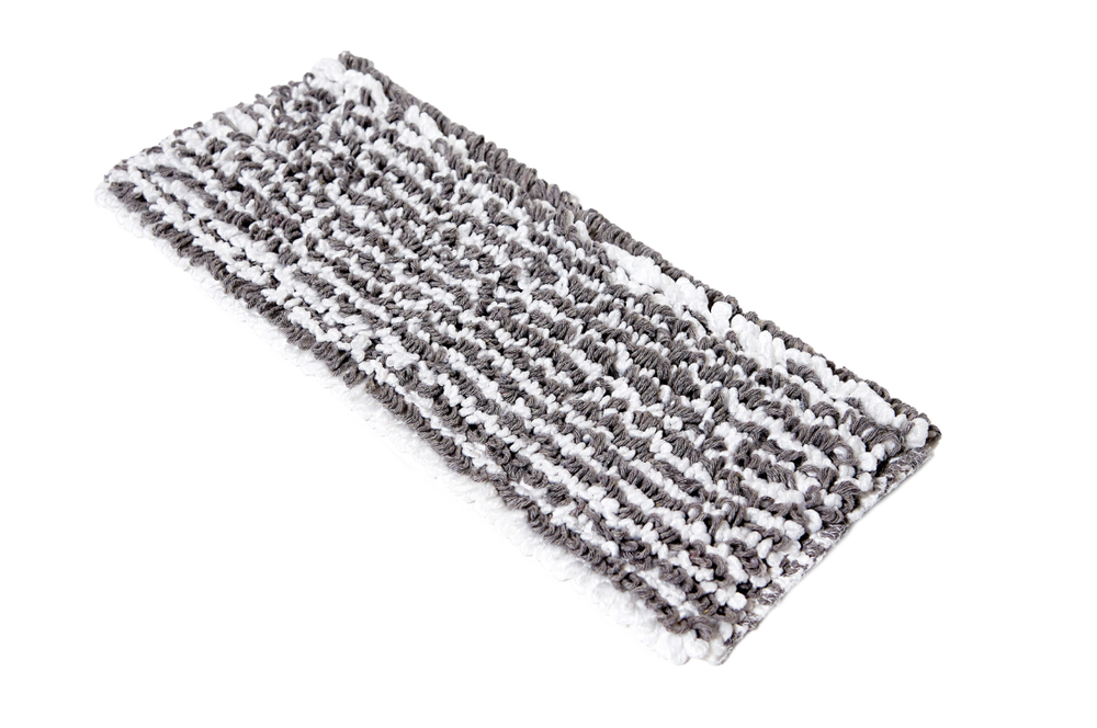 Моп петельный комбинированный серый 40 см карман-язык