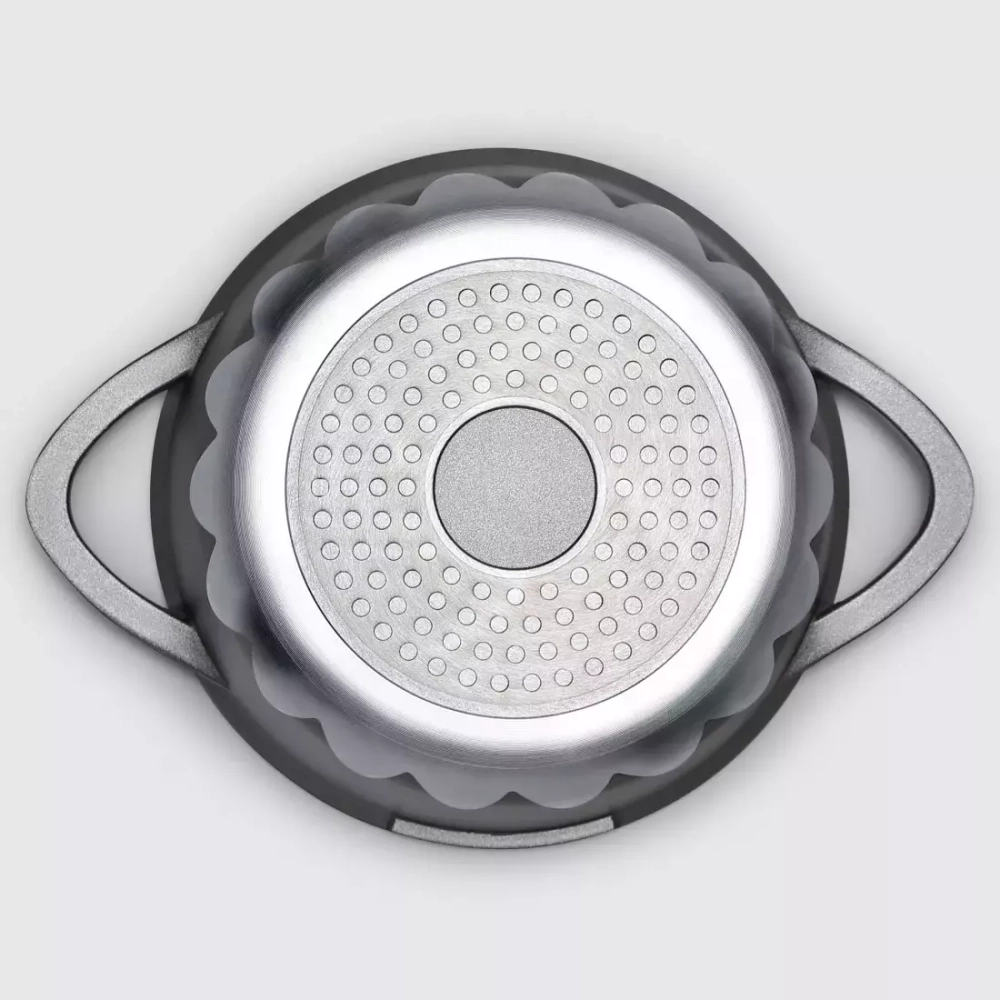 Кастрюля с крышкой 2.6л Kitchen Star Artmartin