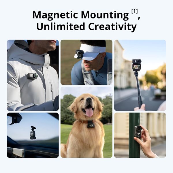 Экшн-камера DJI Osmo Nano Standard Combo 64GB Темно-серый | Black