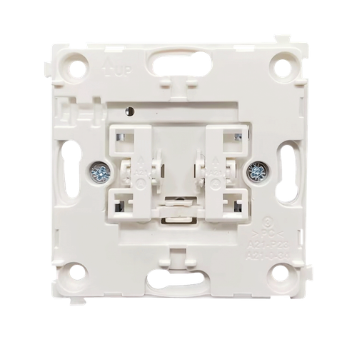Механизм жалюзийного выключателя 2-клавишный с блокировкой 10 A 250 В~, серия DA