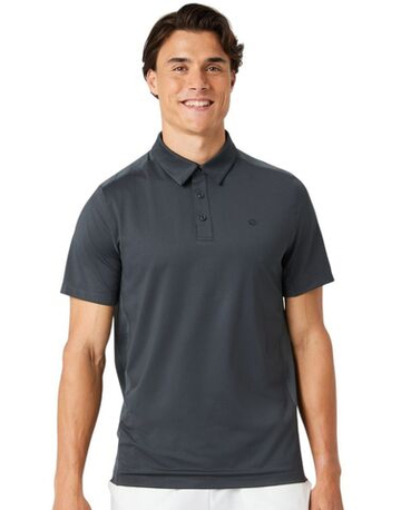 Мужское теннисное поло Björn Borg Ace Mesh Panel - asphalt