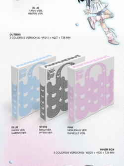 Альбом NEWJEANS - GET UP 2nd EP BUNNY BEACH BAG RANDOM