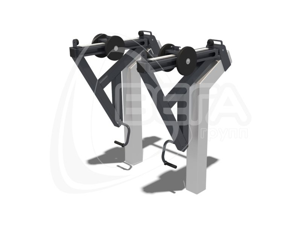 Тренажер Тяга к поясу стоя с переменной нагрузкой ТР065