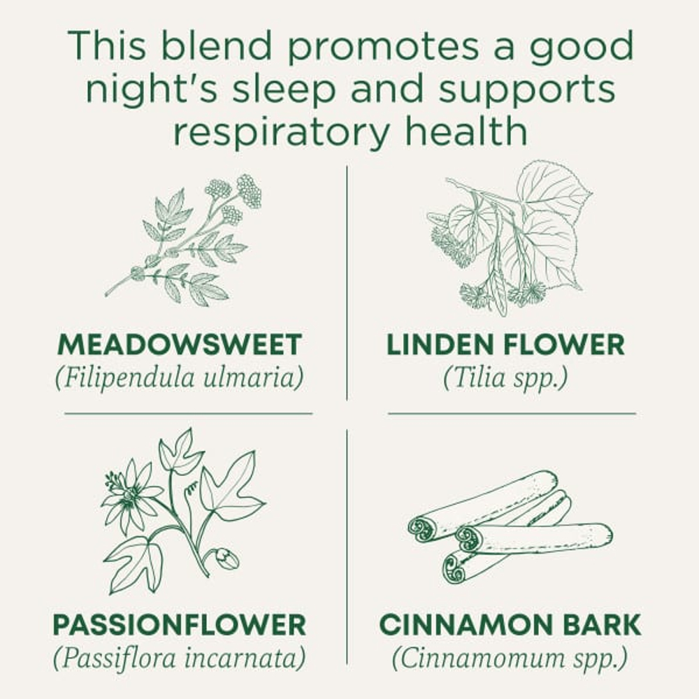 Traditional Medicinals, Organic Cold Care PM, таволга и корица, без кофеина, 16 чайных пакетиков в упаковке, 32 г (1,13 унции)