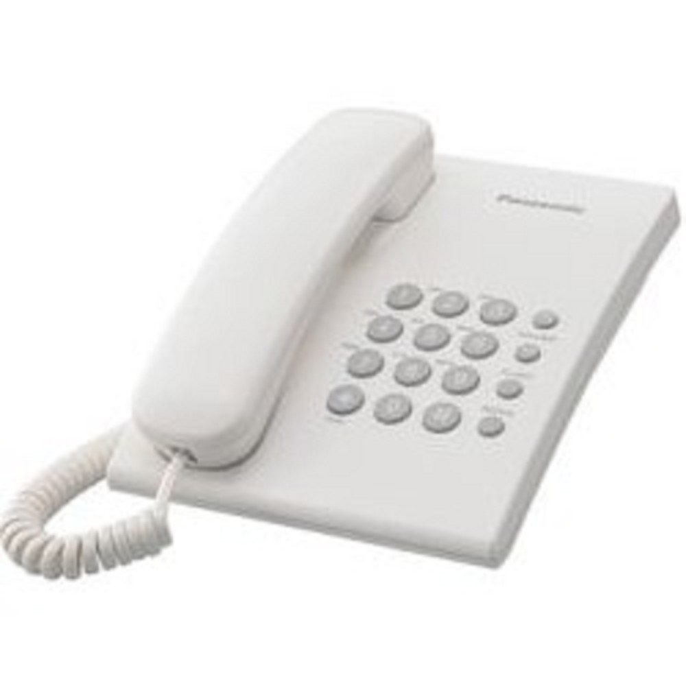 Panasonic KX-TS2350RUW (белый) (повтор номера, регул-ка громкости, кр.на стену)