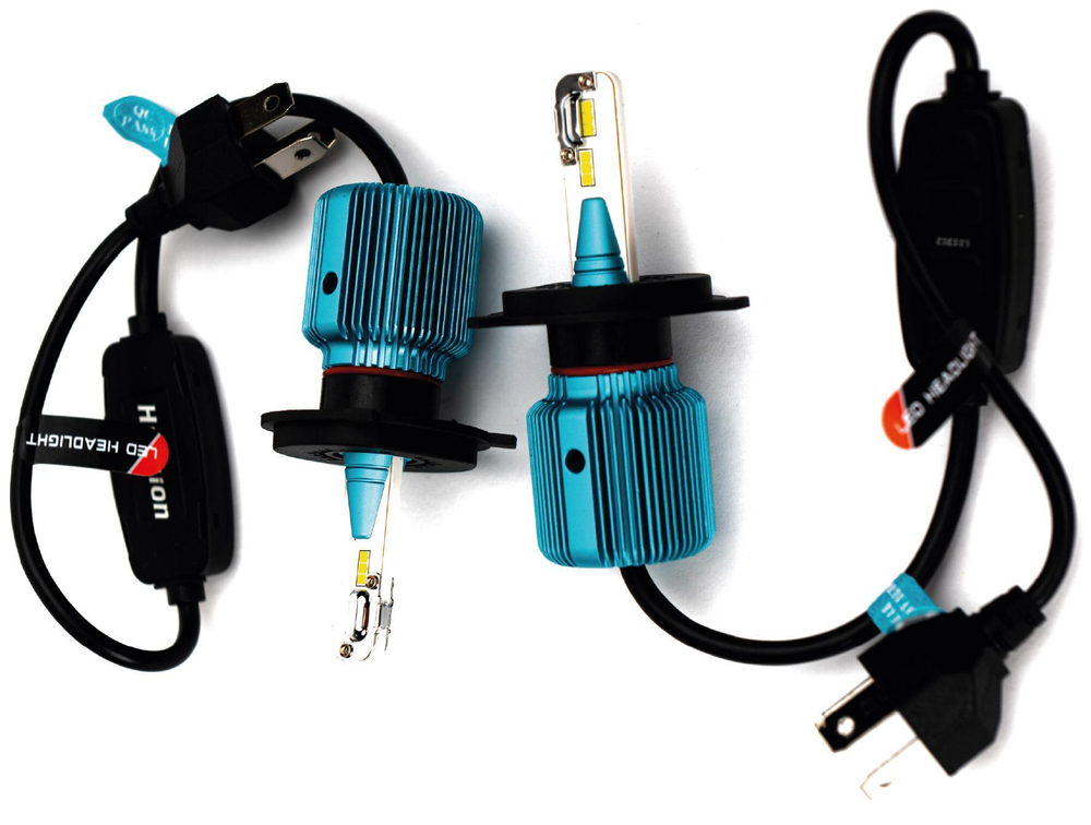 Лампа LED H4 6000K 12/24V 3000Lm A1 (к-т 2ед.)