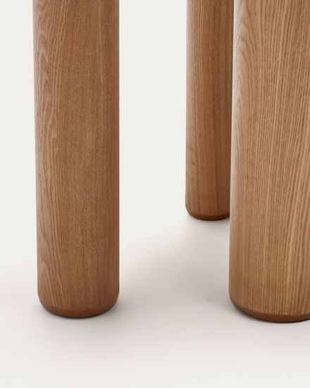 Mailen Овальный стол из шпона ясеня с натуральной отделкой Ø 220 x 100 см Испания