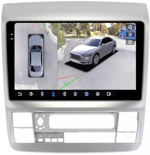 Магнитола для Toyota Alphard 1 H10 2005-2008 - FarCar BX9-360-9577 монитор 9.5" 2K QLED на Android 13, Быстрая, CarPlay, 4G SIM-слот, 4 камеры в комплекте