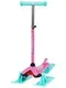 Самокат-снегокат 2 в 1 GRAFFITI «Девочка»
