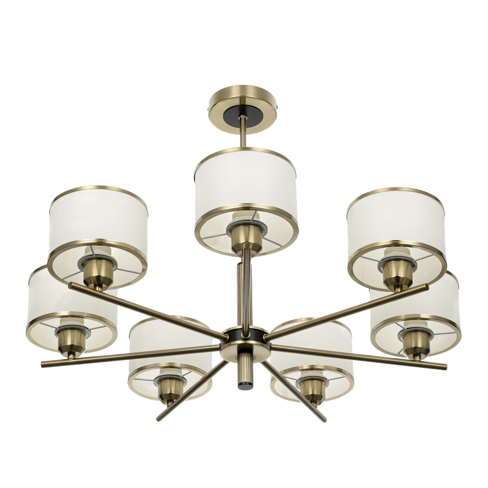 Citilux ALTON CL421273 Люстра на штанге с абажурами Бронза