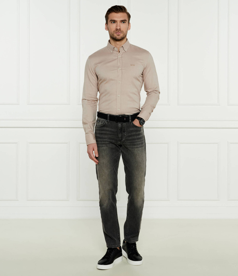 Рубашка BOSS BLACK - бежевый(50520259)