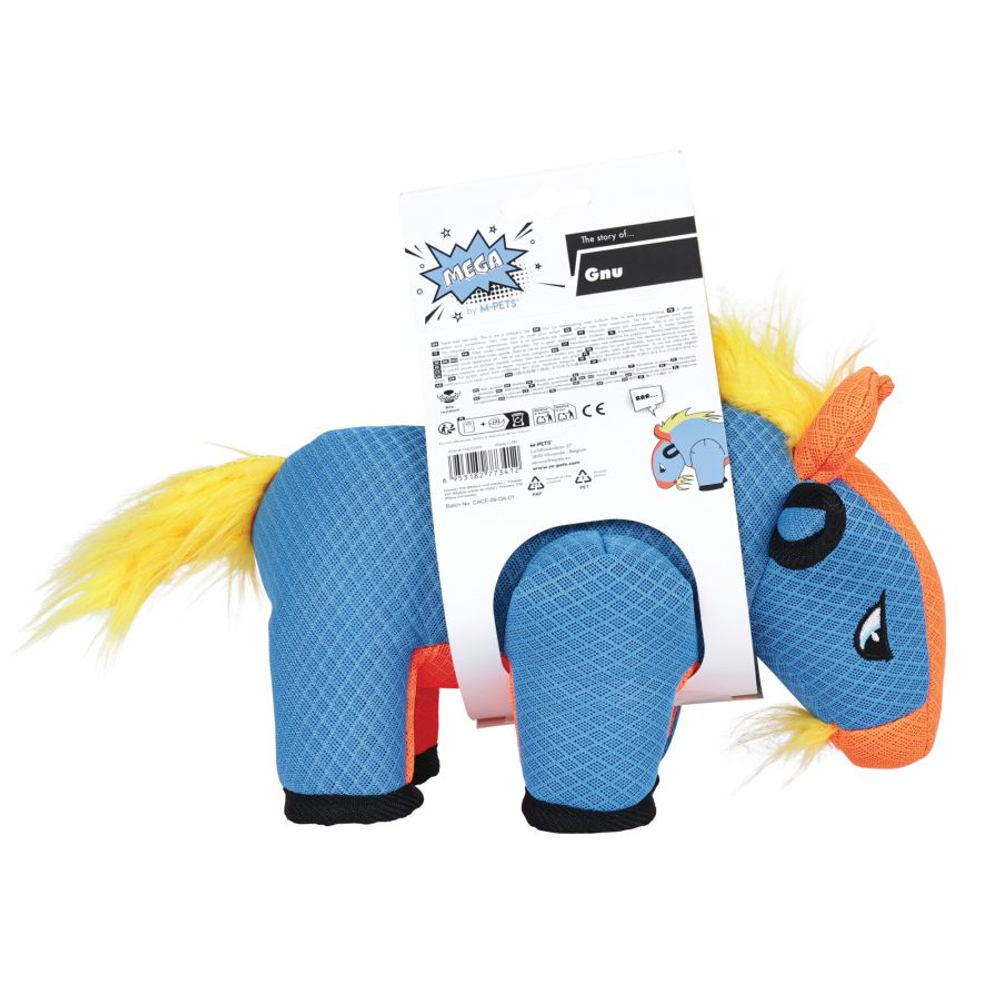 Игрушка для собак M-PETS MEGA мягкая суперпрочная Лев, 25x14x18 см
