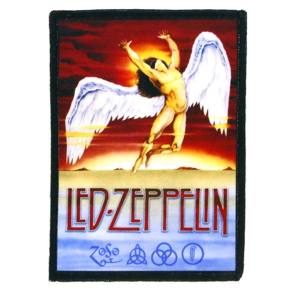 Нашивка Led Zeppelin ангел (850)