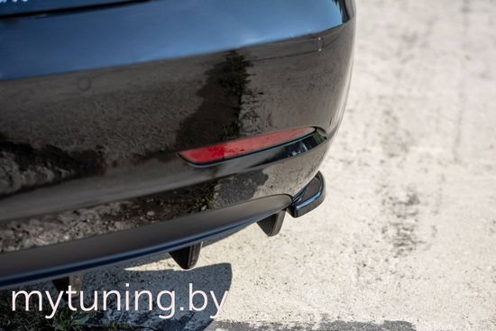 Сплиттеры бампера заднего боковые для TESLA Model 3 (17-...)
