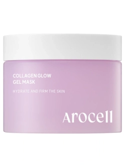 Коллагеновая гелевая маска для сияния c экстрактом пиона AROCELL Collagen Glow Gel Mask 100г