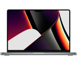 16.2" Ноутбук Apple Macbook Pro Late 2021 (3456x2234, Apple M1 Pro, RAM 16 ГБ, SSD 512 ГБ, Apple graphics 16-core), MK183LL/A, серый космос