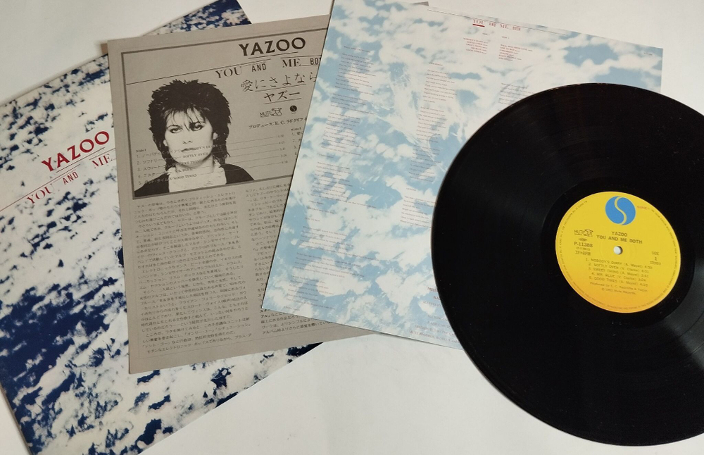 Винтажная виниловая пластинка Yazoo You And Me Both (Japan 1983) (No Obi)