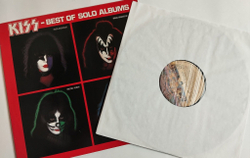 Винтажная виниловая пластинка LP Kiss Best Of Solo Albums (Germany 1979)