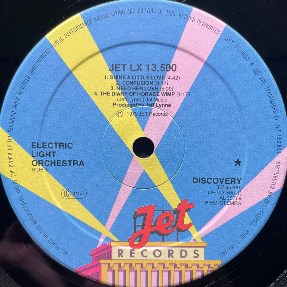 Electric Light Orchestra ‎– Discovery (Голландия)
