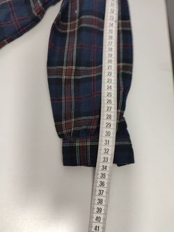 Рубашка Uniqlo в клетку на 3-4 года