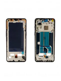 Средняя часть корпуса (рамка) для OnePlus Nord 2 серая (Gray Sierra)