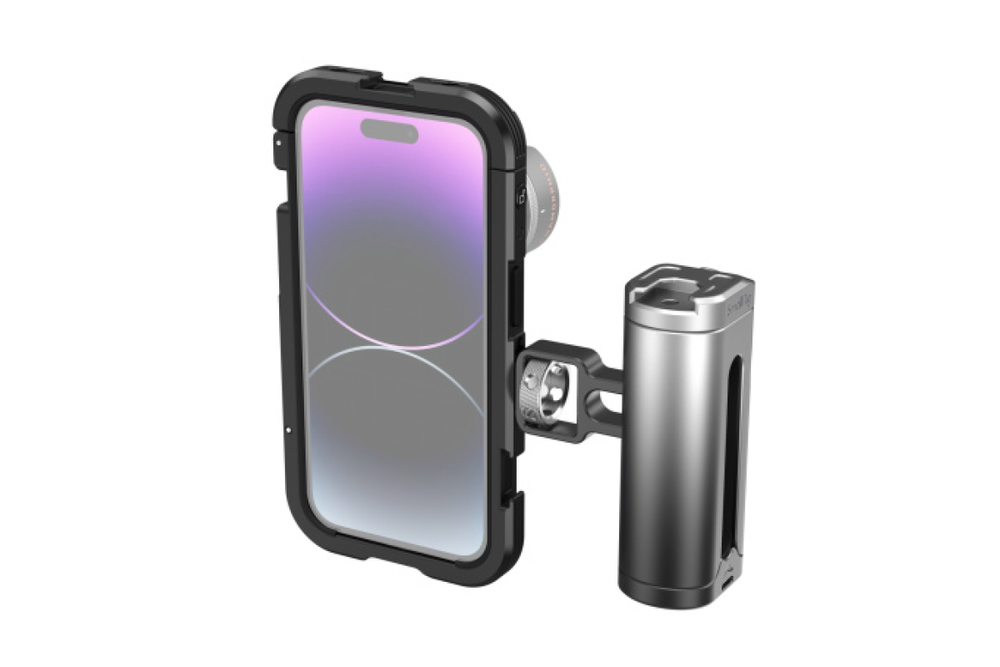 Комплект SmallRig 4100 для смартфона iPhone 14 Pro (клетка и боковая ручка с кнопкой управления)