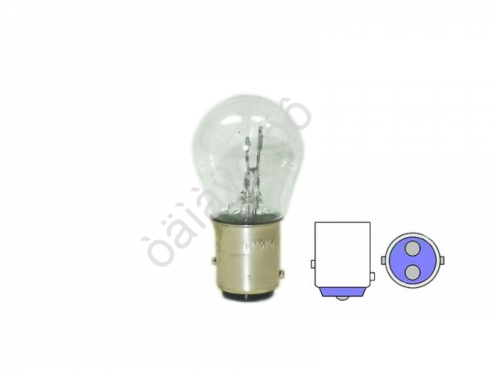 Автолампа  Р 12-21+5 (P21/5W) 2конт (BAY15d) Маяк ULTRA #81215/10