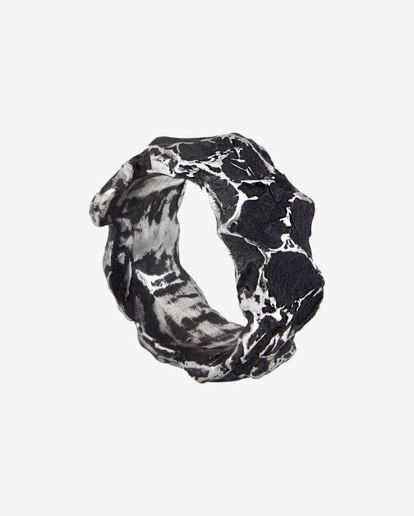 Кольцо Rock Oxyd темное - фото 1