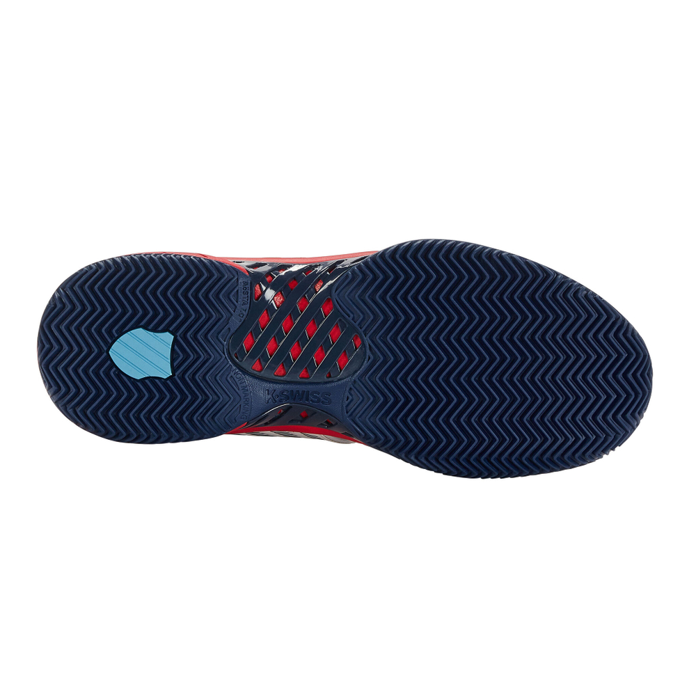 Мужские теннисные кроссовки K-Swiss Express Light 3 Clay Court Shoe Men - White, Red