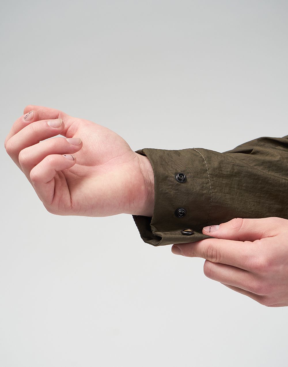 Куртка We Don’t Care Swiss M70 Crinkle Nylon Jacket Khaki