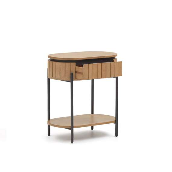 Прикроватная тумбочка Licia 55x56 см из дерева манго