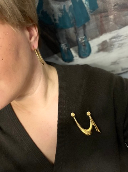 Брошь MONET фестон