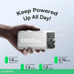 Портативное зарядное устройство Baseus Bipow 2 Moon White (P10077101213-00)
