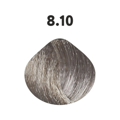 8.10 крем-краска KAARAL Baco Color Collection светло-пепельный блондин - 100 мл.