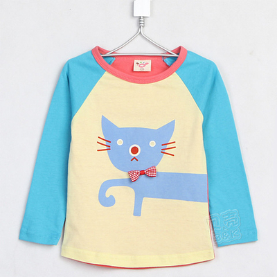 Лонгслив детский с принтом кота