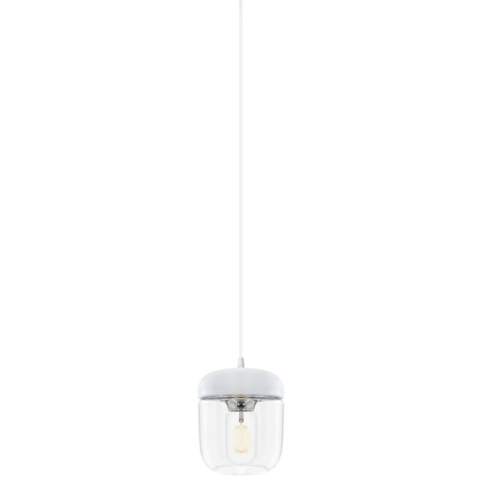 Плафон acorn white steel