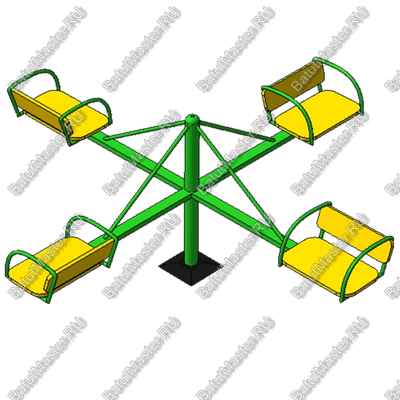 КАРУСЕЛЬ (4-Х МЕСТНАЯ)