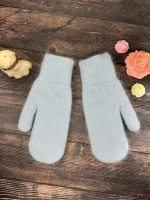 Варежки зимние теплые пушистые ангора