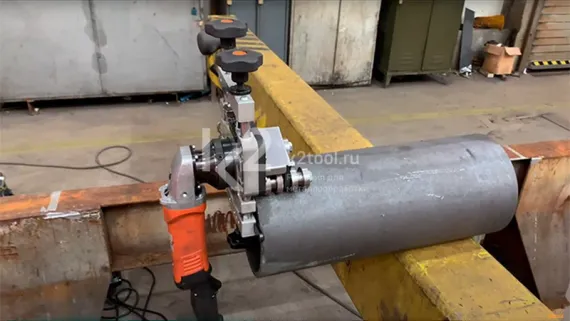 Кромкорез B-15 Electra с приспособлением для работы на трубах X-Pipe