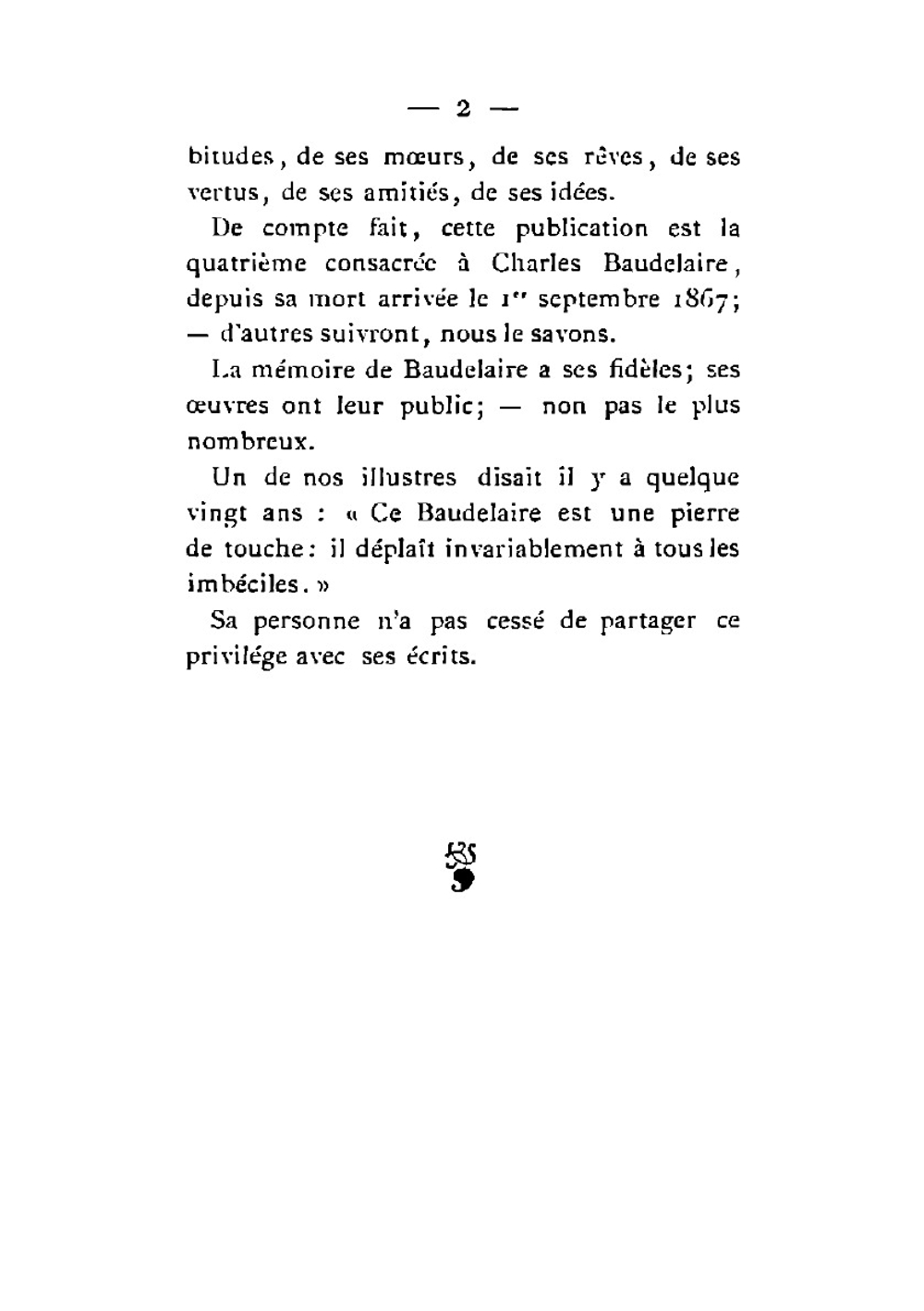 Charles Baudelaire | Charles Baudelaire