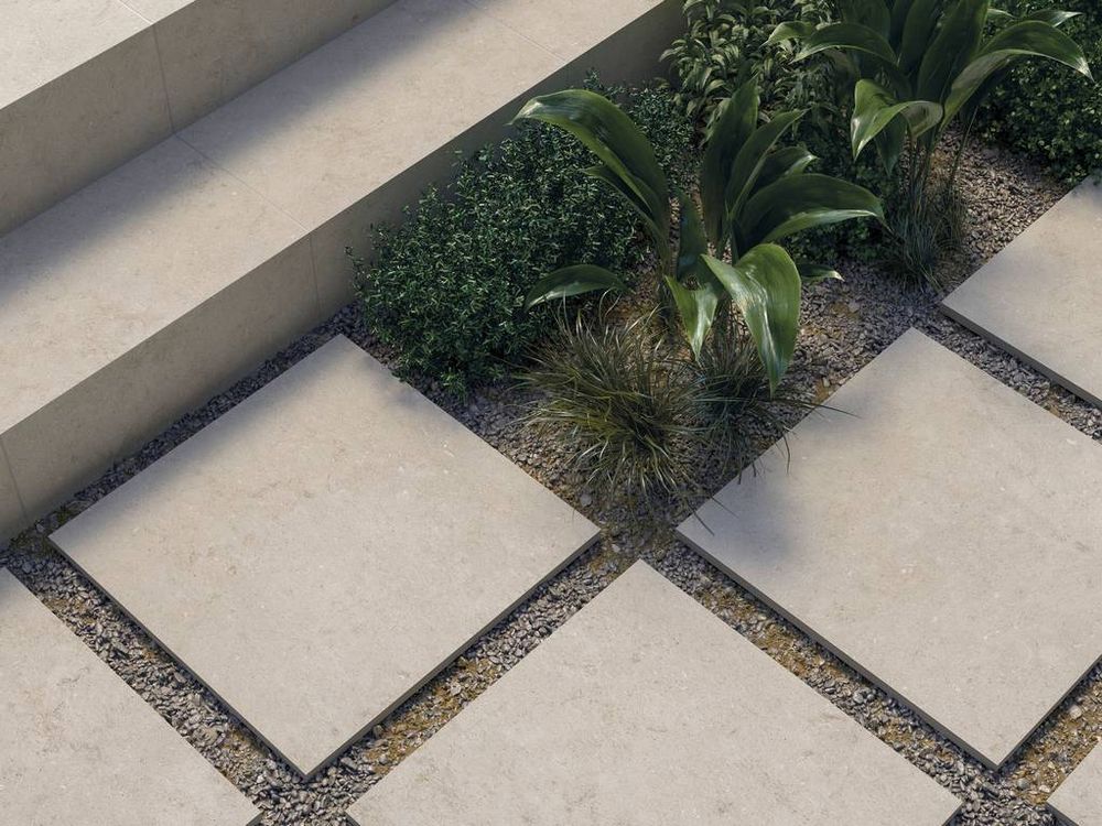 Terraslab, Cronos Cream Base C3/R11 Antislip 600х1200х20мм 1шт/уп - керамогранит уличный