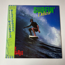 Винтажная виниловая пластинка LP The Ventures Surfin Deluxe (Japan 1983) (Obi)